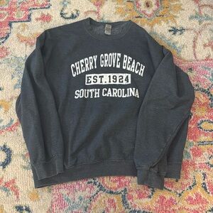South Carolina cherry grove grey crewneck